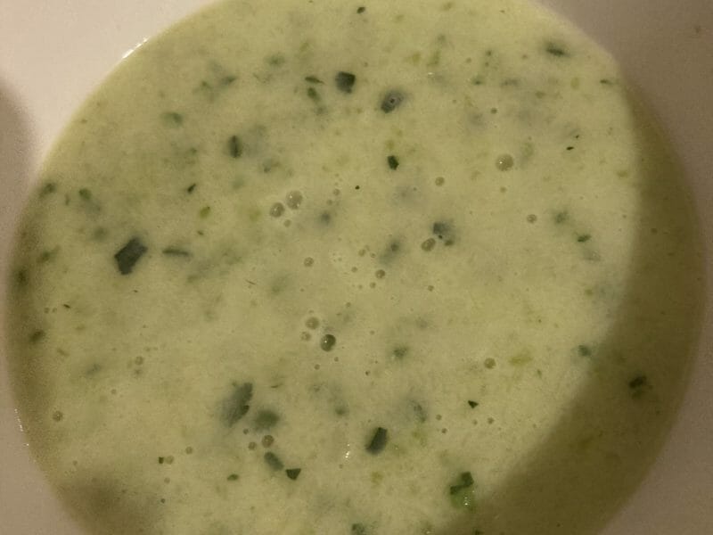 Cliquez pour zoomer ! Velouté de courgettes Thermomix par thedis
