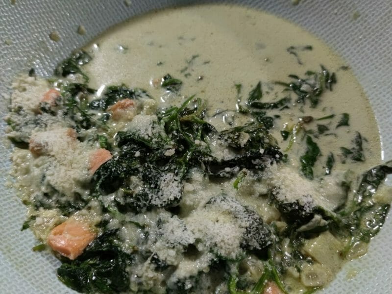 Cliquez pour zoomer ! One pot pasta – épinards et saumon fumé Thermomix par dine_86