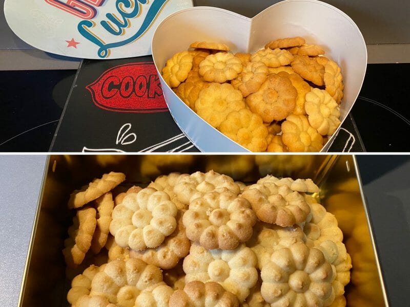 Cliquez pour zoomer ! Sablés à la presse à biscuits Thermomix par Delphine Poisson