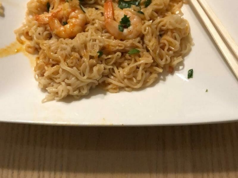 Cliquez pour zoomer ! Bo Bun de crevettes marinées Thermomix par belbel