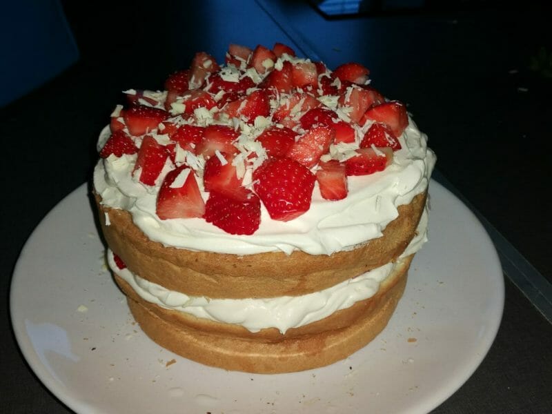Cliquez pour zoomer ! Shortcake aux fraises Thermomix par belbel