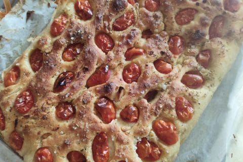 Cliquez pour zoomer ! Focaccia des Pouilles Thermomix par mademoisellemariie