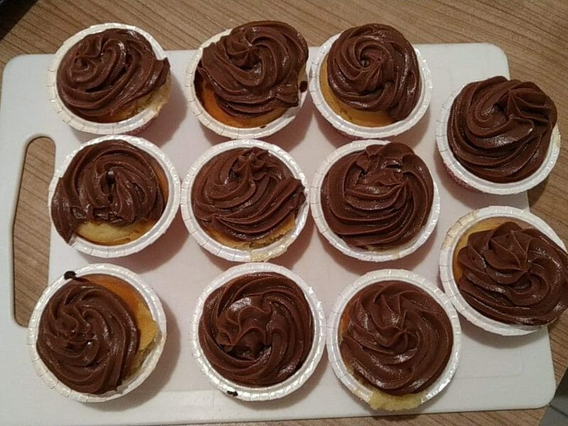 Cliquez pour zoomer ! Cupcakes au nutella Thermomix par floriane_51100