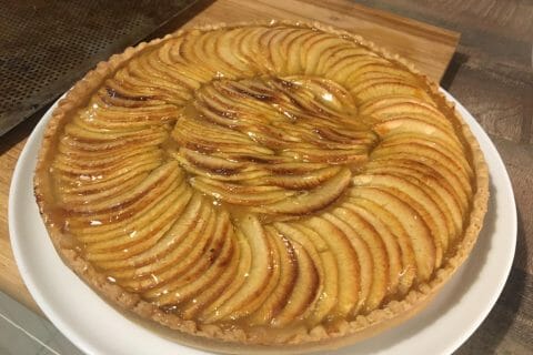 Cliquez pour zoomer ! Tarte aux pommes alsacienne au Thermomix