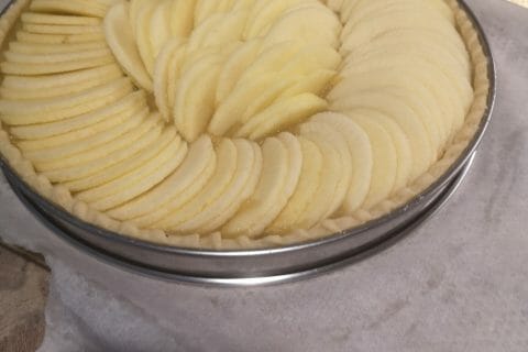 Cliquez pour zoomer ! Tarte aux pommes alsacienne au Thermomix