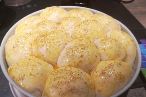 Cliquez pour zoomer ! Brioche tressée à la mie filante au Thermomix