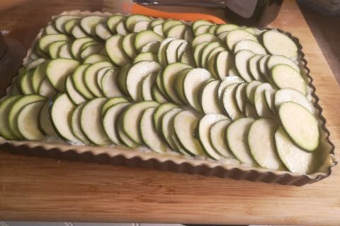 Cliquez pour zoomer ! Tarte courgettes et ricotta au Thermomix