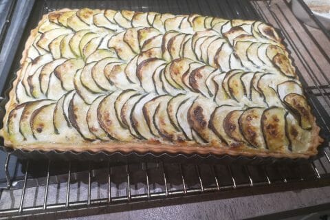 Cliquez pour zoomer ! Tarte courgettes et ricotta au Thermomix