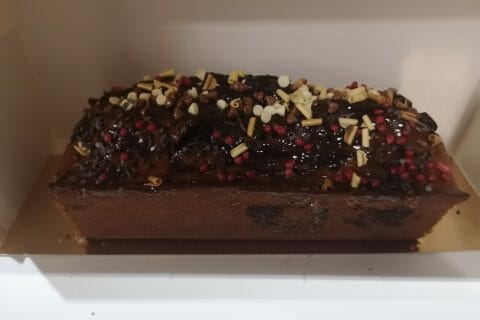 Cliquez pour zoomer ! Cake chocolat noisettes fondant au Thermomix