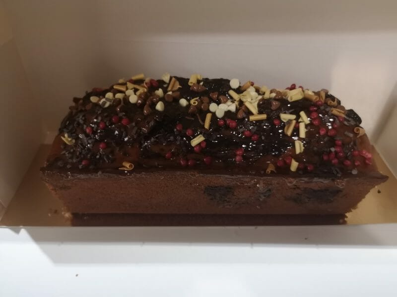 Cliquez pour zoomer ! Cake chocolat noisettes fondant Thermomix par charles123