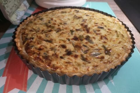Cliquez pour zoomer ! Tarte aux poireaux au Thermomix
