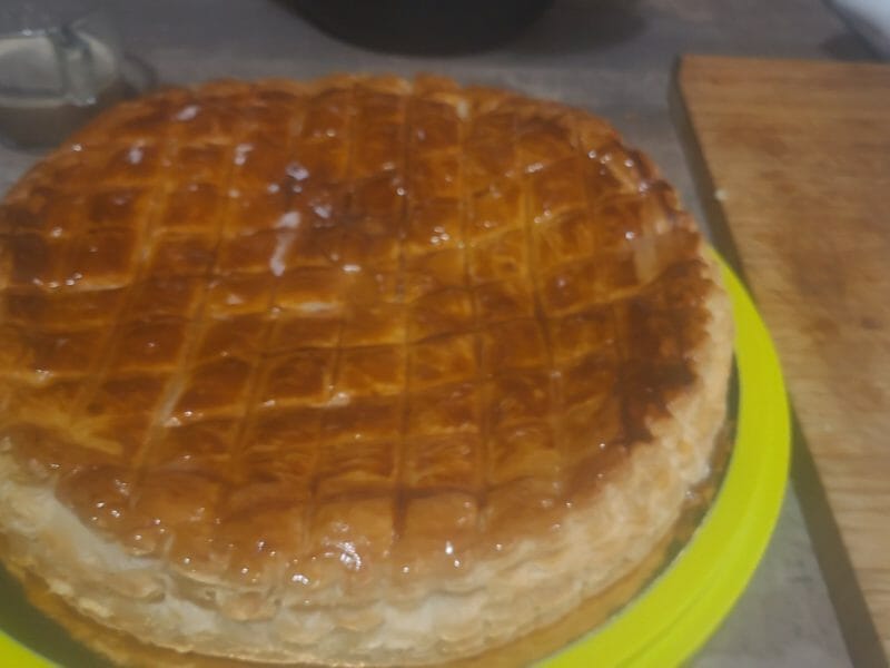 Cliquez pour zoomer ! Galette des rois à la frangipane Thermomix par charles123