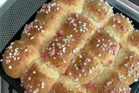 Cliquez pour zoomer ! Brioche tressée à la mie filante Thermomix par Lyia