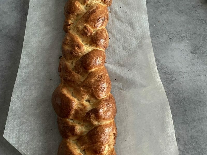 Cliquez pour zoomer ! Brioche tressée à la mie filante Thermomix par grldn72