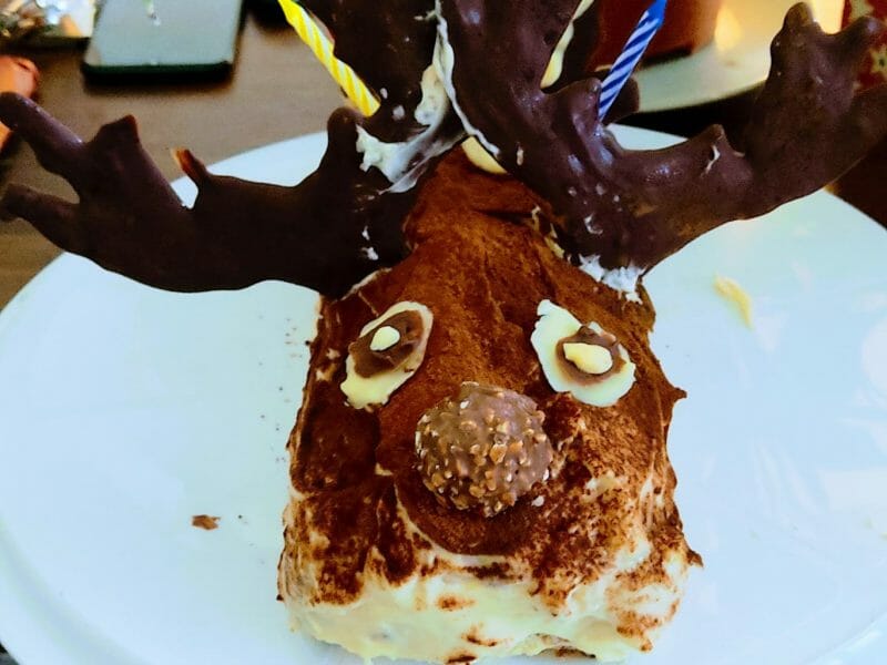 Cliquez pour zoomer ! Bûche Tiramisu Thermomix par amandine29