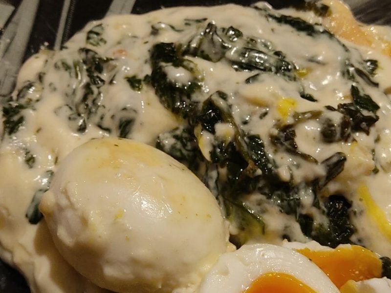 Cliquez pour zoomer ! Oeufs à la florentine Thermomix par amandine29