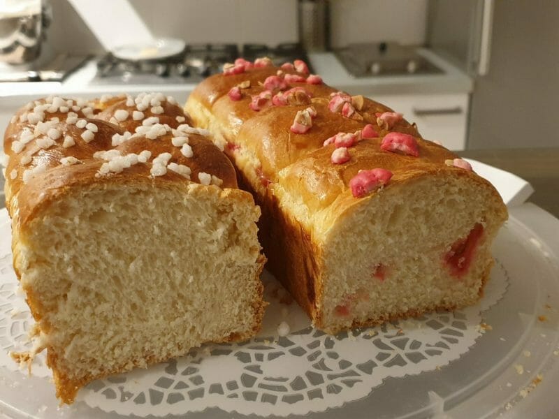 Brioche tressée à la mie filante Thermomix par elo_lj