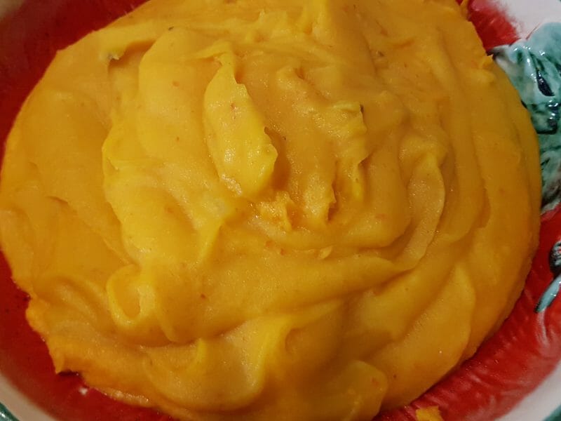 Cliquez pour zoomer ! Purée de potimarron au chorizo Thermomix par mathildeuf