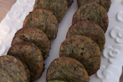 Cliquez pour zoomer ! Galettes de brocolis Thermomix par tissmoune