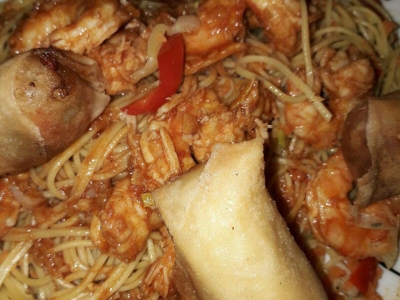 Cliquez pour zoomer ! Bo Bun de crevettes marinées Thermomix par tissmoune