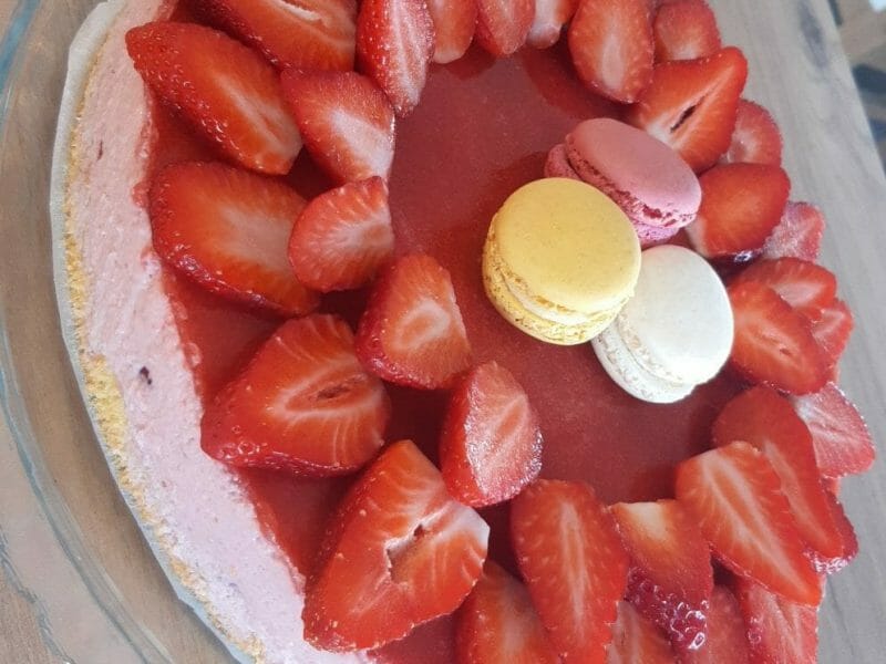 Cliquez pour zoomer ! Bavarois aux fraises Thermomix par laura_579