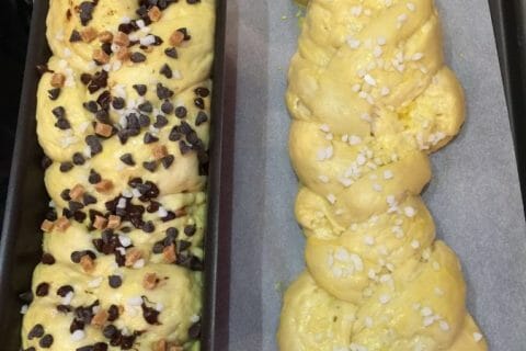 Cliquez pour zoomer ! Brioche tressée à la mie filante au Thermomix
