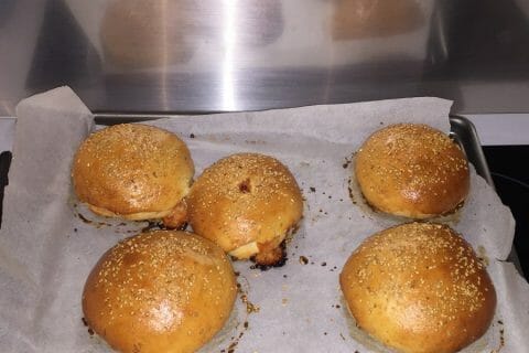 Cliquez pour zoomer ! Bun’s jambon fromage au Thermomix
