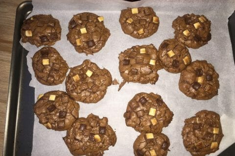 Cliquez pour zoomer ! Cookies brownies au Thermomix
