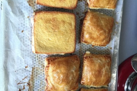 Cliquez pour zoomer ! Friands jambon, champignons et fromage au Thermomix
