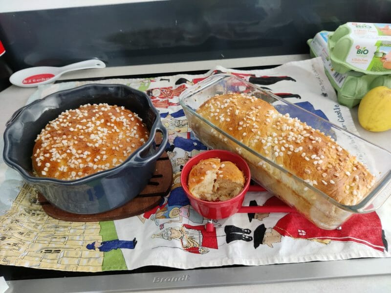 Cliquez pour zoomer ! Brioche tressée à la mie filante Thermomix par lau56