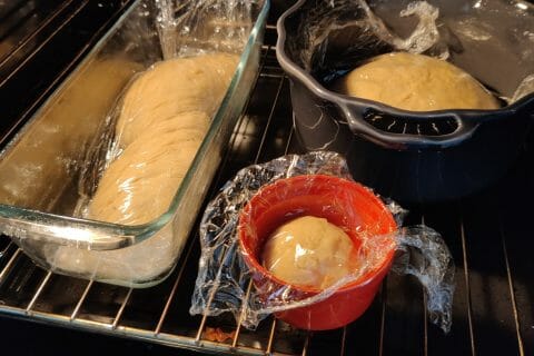 Cliquez pour zoomer ! Brioche tressée à la mie filante Thermomix par lau56