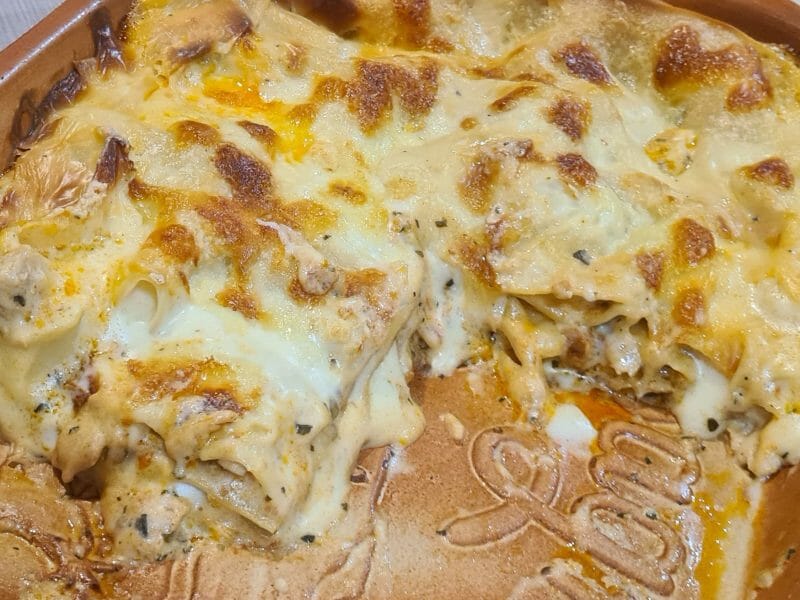 Cliquez pour zoomer ! Lasagnes au poulet et tomates séchées Thermomix par FanNy42