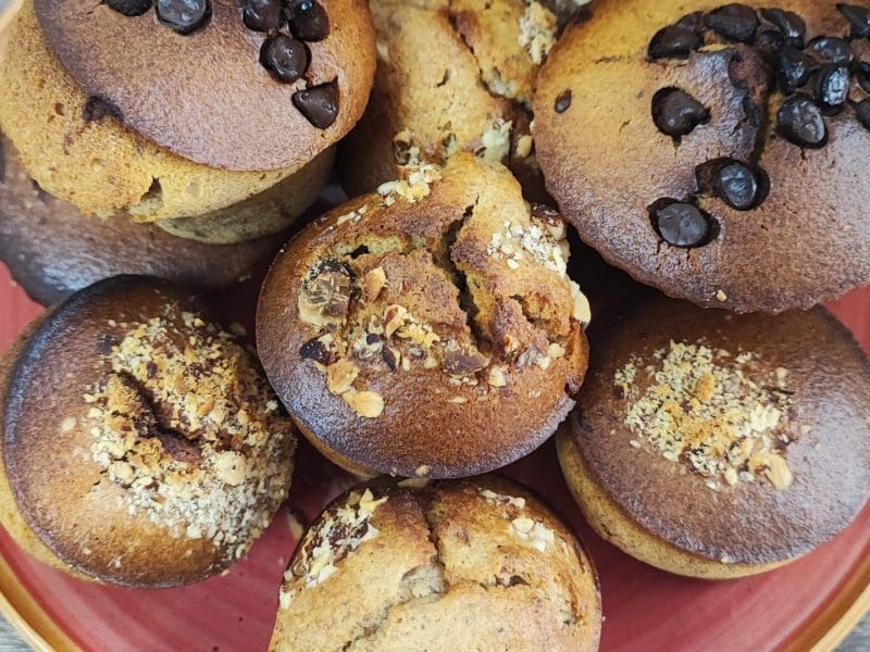 Cliquez pour zoomer ! Muffins choco-amande Thermomix par rosina