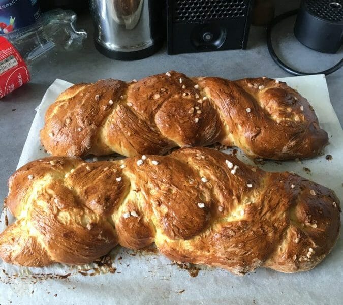Cliquez pour zoomer ! Brioche tressée à la mie filante Thermomix par claireindo