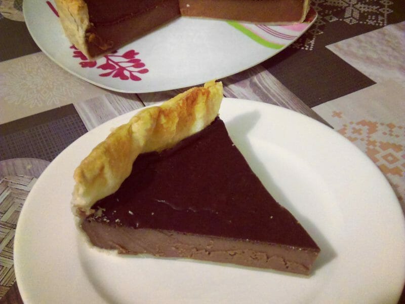 Cliquez pour zoomer ! Flan pâtissier au chocolat Thermomix par AngyBoo