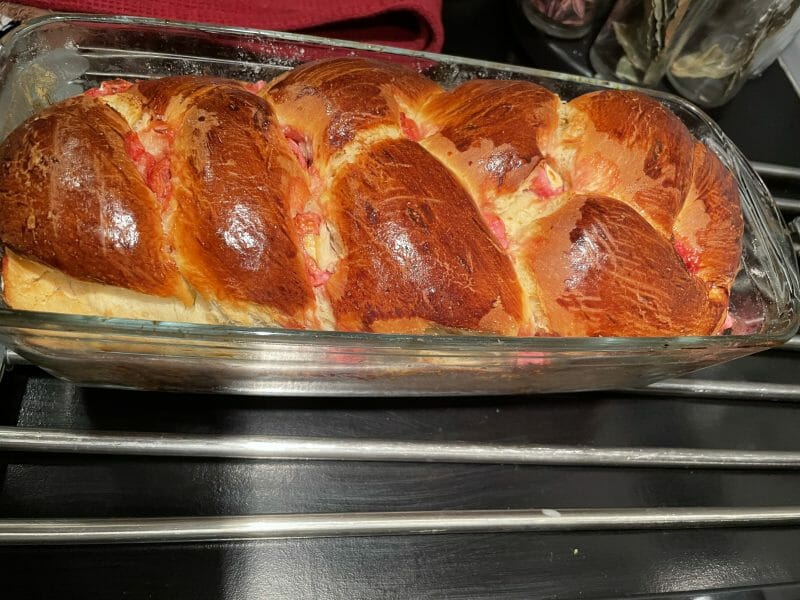Cliquez pour zoomer ! Brioche tressée à la mie filante Thermomix par siham_45
