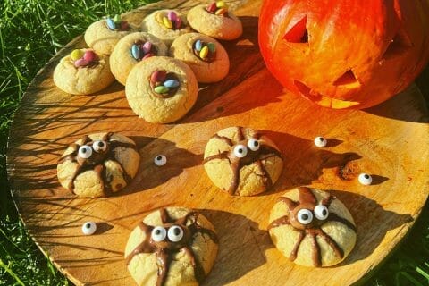 Cliquez pour zoomer ! Spider cookies – cookies araignées Thermomix par siham_45