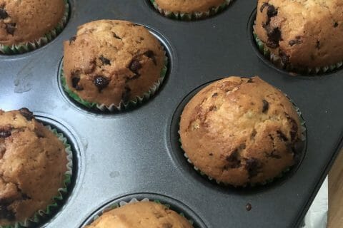 Cliquez pour zoomer ! Muffins aux pépites de chocolat Thermomix par linamina