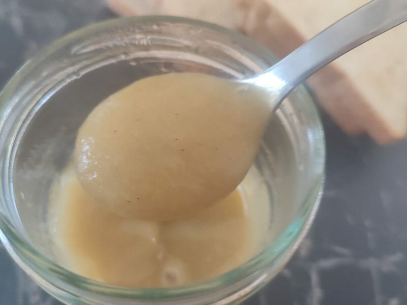 Cliquez pour zoomer ! Compote pomme rhubarbe à la vanille Thermomix par justine_thomas