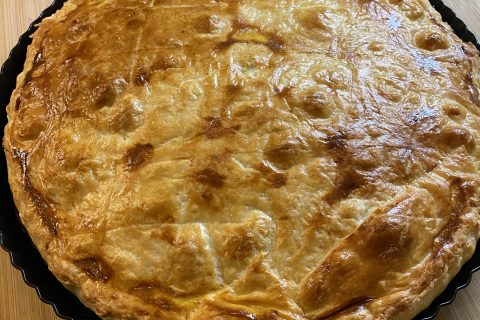 Cliquez pour zoomer ! Tourte au poulet et aux champignons Thermomix par Cabocuisine