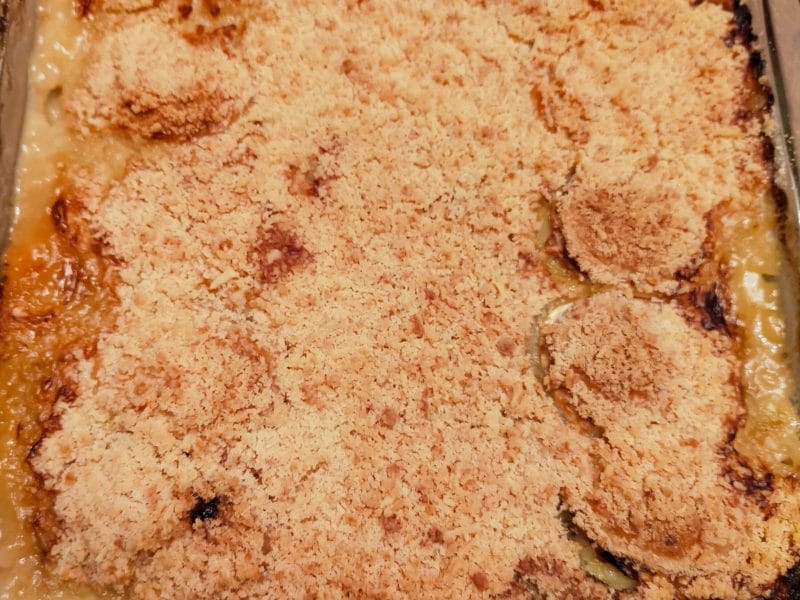 Cliquez pour zoomer ! Crumble de saumon et poireaux Thermomix par Corinne B80