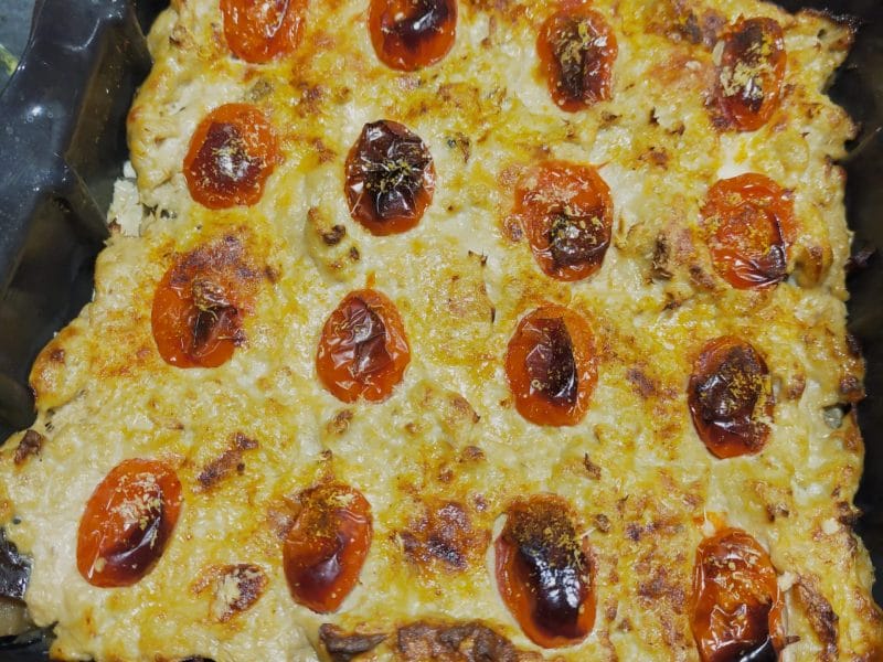 Cliquez pour zoomer ! Quiche thon et aubergines Thermomix par Corinne B80