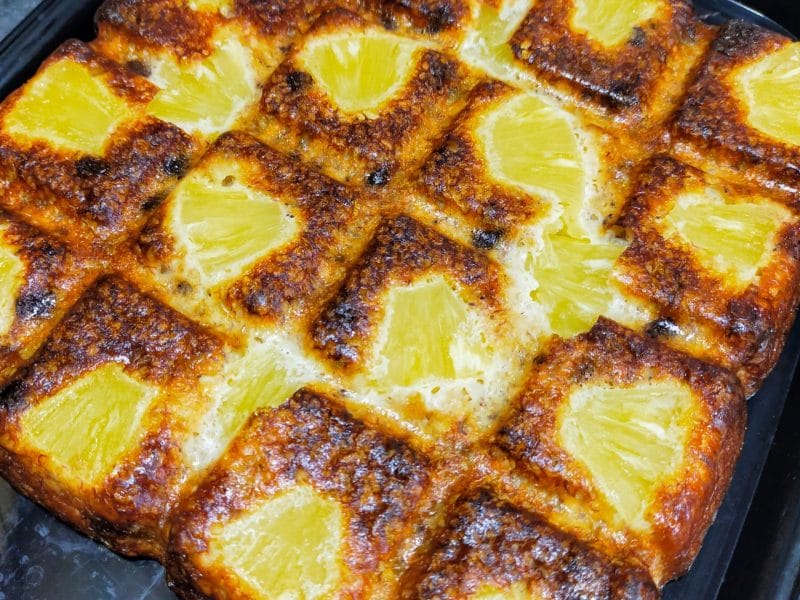 Cliquez pour zoomer ! Gâteau de flocons d’avoine à la banane Thermomix par Corinne B80