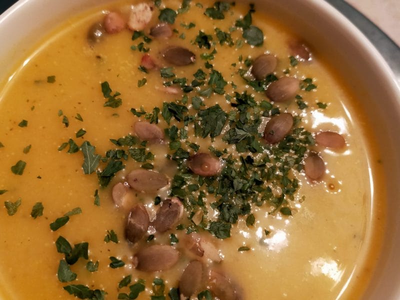 Cliquez pour zoomer ! Crème de potiron et chou-fleur Thermomix par Corinne B80