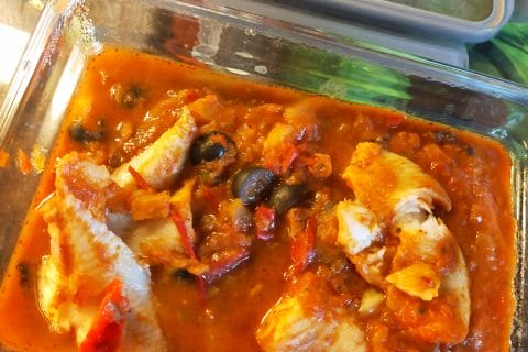 Cliquez pour zoomer ! Poisson à la Veracruz Thermomix par Corinne B80