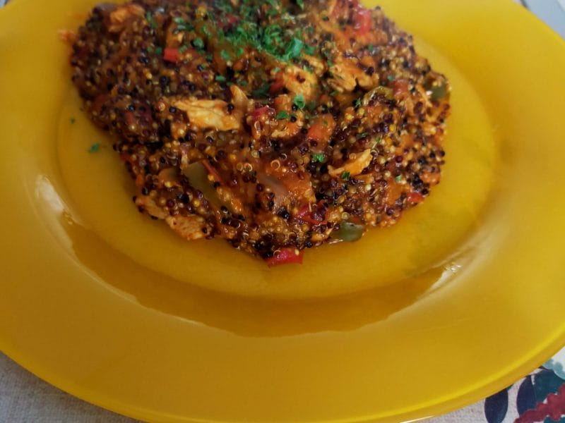 Cliquez pour zoomer ! Quinoa sauce basquaise Thermomix par Corinne B80