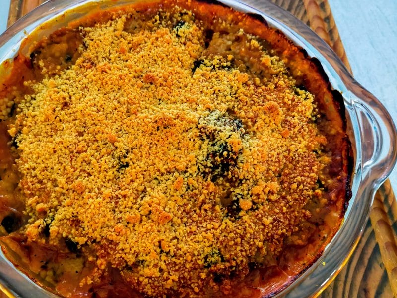 Cliquez pour zoomer ! Crumble aux légumes provençaux Thermomix par Corinne B80