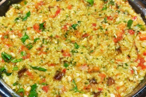 Cliquez pour zoomer ! Gratin de boulgour à l’orientale Thermomix par Corinne B80