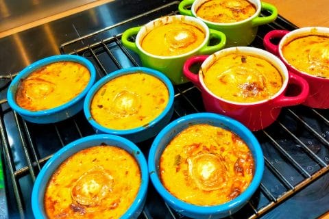 Cliquez pour zoomer ! Clafoutis de poireaux et lardons Thermomix par Corinne B80