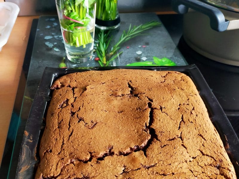 Cliquez pour zoomer ! Gâteau Keto ultra fondant chocolat et mascarpone Thermomix par Corinne B80